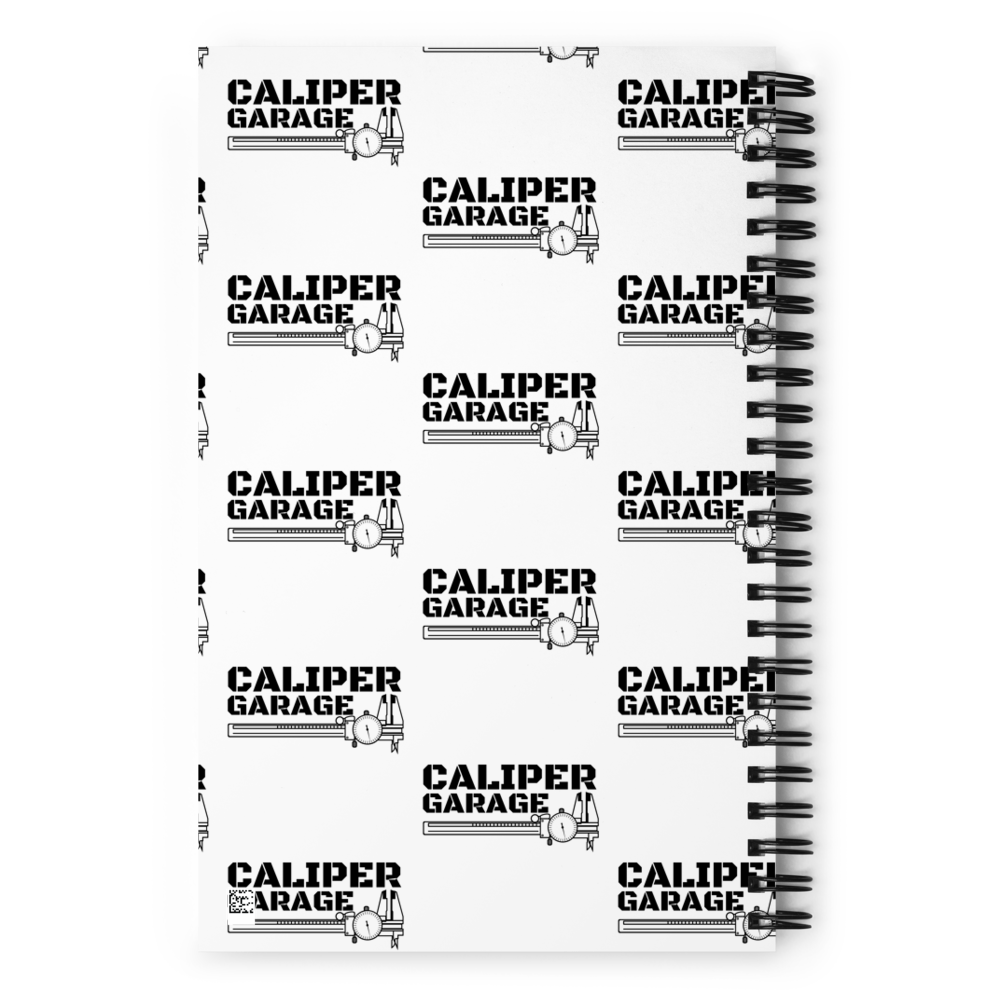 Caliper Garage Alignment Notebook