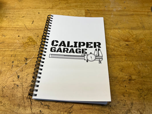 Caliper Garage Alignment Notebook